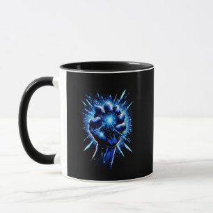 Kosmische Spannung Futuristischer Energiegriff K Tasse