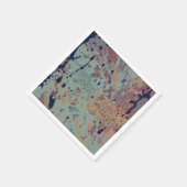 Kosmische Spatter Serviette (Ecke)