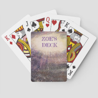 Kosmische Spielkarten