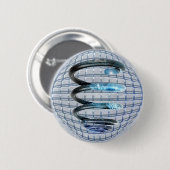 Kosmische Spirale Button (Vorne & Hinten)
