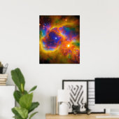 Kosmische Star Galaxie Poster (Heimbüro)