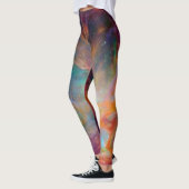 kosmische Sterngalaxie-Muster Leggings (Links)