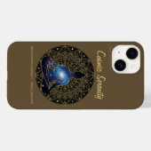 Kosmische Stille-Meditation – Galaxie-Mandala Case-Mate iPhone Hülle (Rückseite (Horizontal))