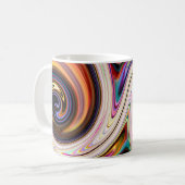 Kosmische Strahlen 3 Wirbel Tasse (Vorderseite Links)