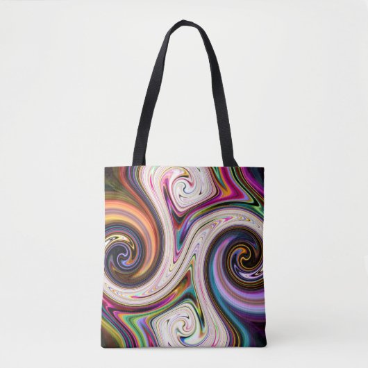 Kosmische Strahlen 5 Wirbel Totbeutel Tasche (Vorderseite)