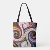 Kosmische Strahlen 5 Wirbel Totbeutel Tasche (Rückseite)