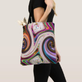 Kosmische Strahlen 5 Wirbel Totbeutel Tasche (Von Nahem)