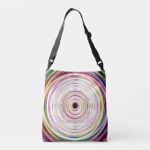 Kosmische Strahlen wirbeln Tasche (Rückseite)
