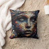 "Kosmische Strudel des Souls" Kissen (Decke)