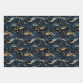 Kosmische Symphonie: Himmelsmusikdesign Geschenkpapier Set (Vorderseite 3)