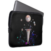 Kosmische Symphonie Laptopschutzhülle (Vorne Rechts)