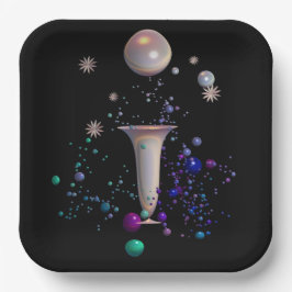 Kosmische Symphonie Pappteller