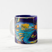 Kosmische Tasse (Vorderseite Links)