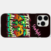 Kosmische Thrills rufen dich an! Case-Mate iPhone Hülle (Rückseite (Horizontal))