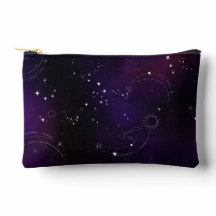 Kosmische Tiefe Lila Weltraumgalaxie