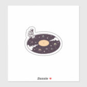 Kosmische Tonaufkleber Aufkleber (Blatt)