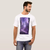 Kosmische Träume 8K High Resolution Surreal Digita T-Shirt (Vorne ganz)