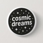 Kosmische Träume Button (Vorderseite)