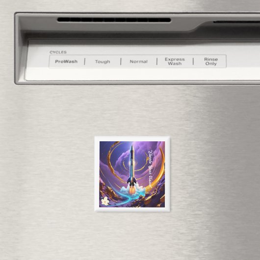 "Kosmische Träume Realität" Magnet (In Situ (Geschirrspüler))