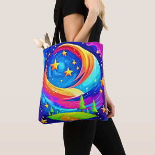 Kosmische Traumlandschaft: Ein himmlisches Abenteu Tasche