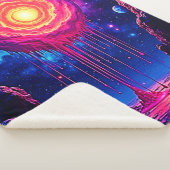 Kosmische tropfende Planet-Kunst Sherpadecke (3/4)