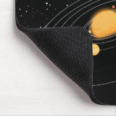 Kosmische Turntable Mousepad (Ecke)