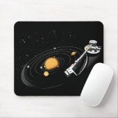 Kosmische Turntable Mousepad (Mit Mouse)