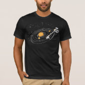 Kosmische Turntable T-Shirt (Vorderseite)