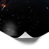kosmische Überraschung Poster (Ecke)
