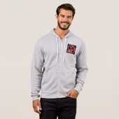 Kosmische UEFA Hoodie (Vorne ganz)