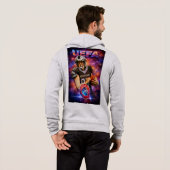 Kosmische UEFA Hoodie (Schwarz voll)