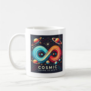 Kosmische Unendlichkeit: Entdecken Sie das Unendli Kaffeetasse