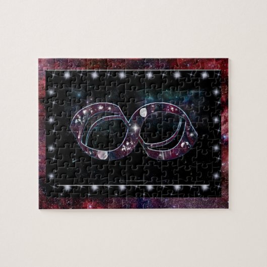 Kosmische Unendlichkeit Puzzle (Horizontal)