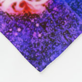 Kosmische Unicorn Fleece-Decke Fleecedecke (Ecke)