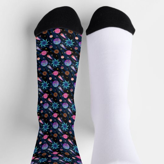 Kosmische Universum-Socken Socken (Oben)
