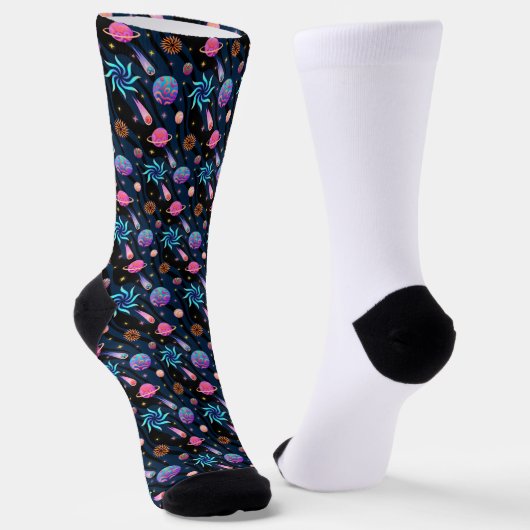 Kosmische Universum-Socken Socken (Gewinkelt)