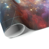 KOSMISCHE UTOPIE GESCHENKPAPIER (Rolleneckpunkt)