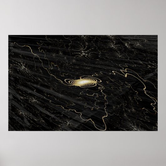 Kosmische Verzerrung Poster (Vorne)