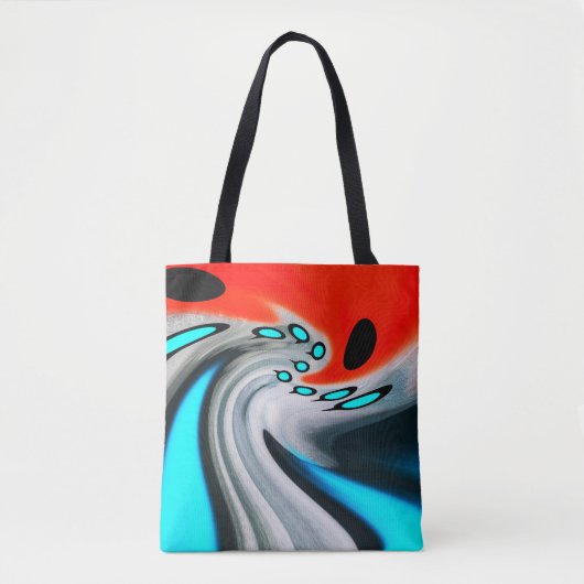 Kosmische Verzerrung Tasche (Vorderseite)