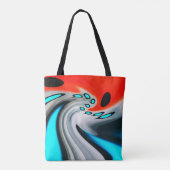 Kosmische Verzerrung Tasche (Rückseite)