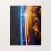 Kosmische Vision der Zukunft der Stadt von der 4. Puzzle (Vertikal)