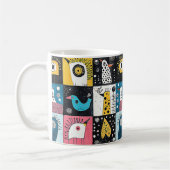 Kosmische Vögel und dumme Träume Kaffeetasse (Links)