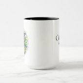 kosmische Voyager | Alien Extraterrestriale Floral Tasse (Zentrum)