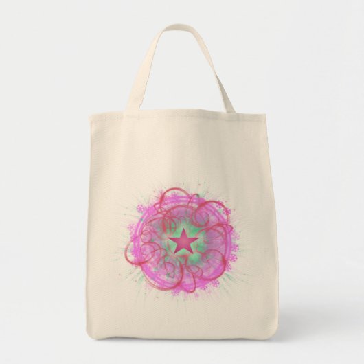 Kosmische weckende Taschen-Tasche Tragetasche (Vorne)