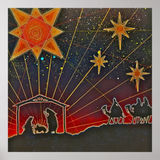 kosmische Weihnachten Poster (Vorne)