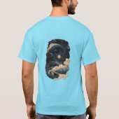 Kosmische Wellen. T-Shirt (Rückseite)