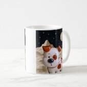 Kosmische Welpe Kaffeetasse (VorderseiteRechts)