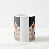 Kosmische Welpe Kaffeetasse (Mittel)