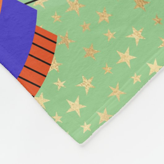 Kosmische Welt Personalisiert Fleece Blanket (Ecke)