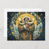 "Kosmische Winterwärme" Postkarte (Vorne/Hinten)